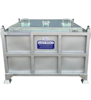 SMB1150LID Heavy Duty Storage Box with lockable lid