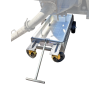 ACT120 4 Wheel Concrete Pump Truck Collection Trolley