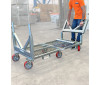 APV100 Pipe Trolley with removable V Frame