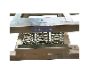 BTS10-NP IBC Bin Tilter - 3 spring setup