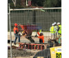 CKM Concrete Kibble - in-use on roadworks project