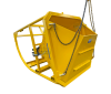 CKROF20-SV Concrete Kibble with Slide Valve in Laydown position