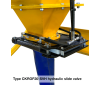 CKROF20-SVH Concrete Kibble Laydown with hydraulic operated slide valve 