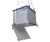 DBC Drop Bottom Crane Bin - crane lugs construction & building waste