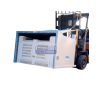 FBT-M Forward Bulk Bin Tipper Forklift attachment for dumping naly mega bins - 180° rotation