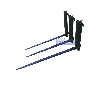 FLF Bale Spear - available in 3 sizes