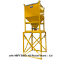 HBF Hopper Bin with raised stand and lid