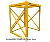 HBFSTAND-150 raised stand to suit HBF Hopper Bin