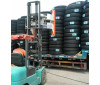 LTJ Rotating Tyre Clamp - for handling and stacking tyres by forklift during loading and unloading operations