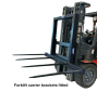 QVB4 Forklift Bale Spear Attachment 