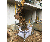 SKB100 Bulk Bag Stand used on site for excavation waste