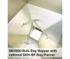 SKH200 Bulk Bag Hopper with optional SKH-BP Bag Piercer