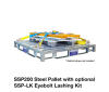SSP200 Steel Pallet + Lashing Kit