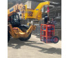 TGC2 Gas Cylinder Trolley transported by telehandler