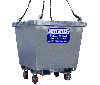 WCB / WCH Heavy Duty Crane Bin with optional wheels