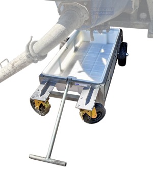 ACT120 4 Wheel Concrete Pump Truck Collection Trolley