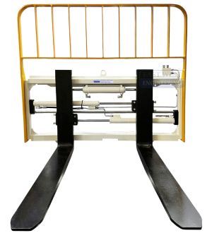 TJC Sideshifting Hydraulic Fork Positioner with Load Guard