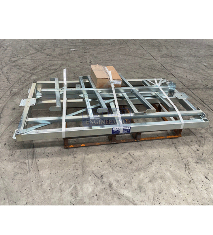 APT1820 Pipe Trolley Rack flat packed for transport