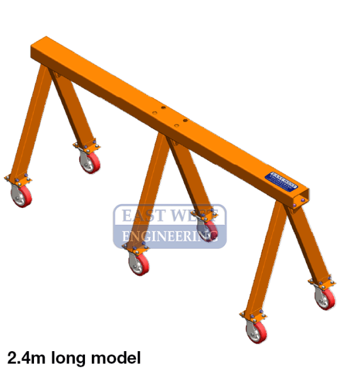 ATSW Support Trestle with Wheels 3T