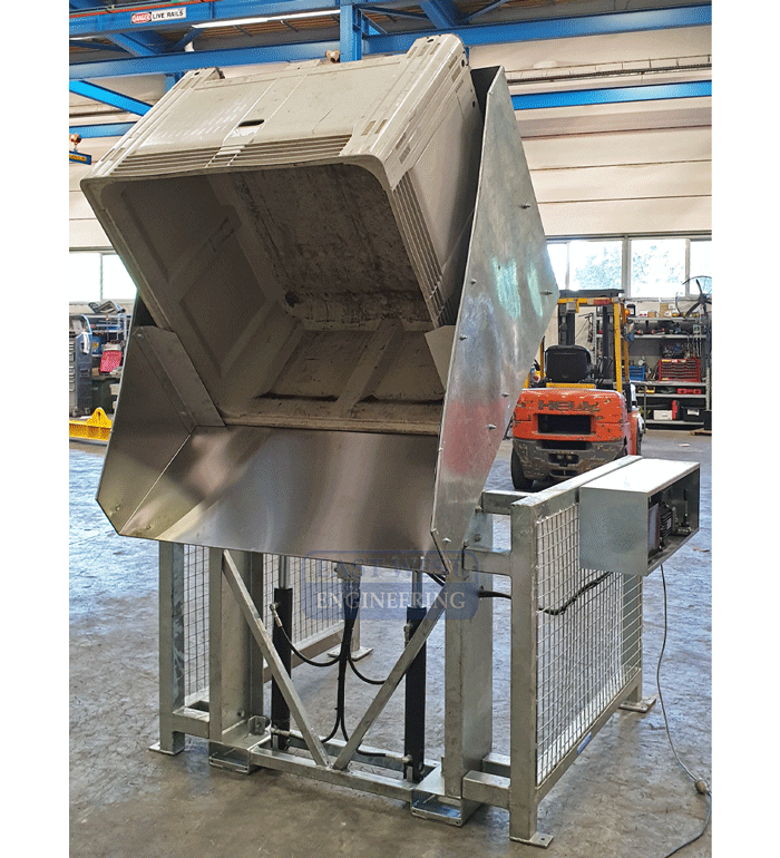 BKN125 Floor Mount Box Tipper - Nally