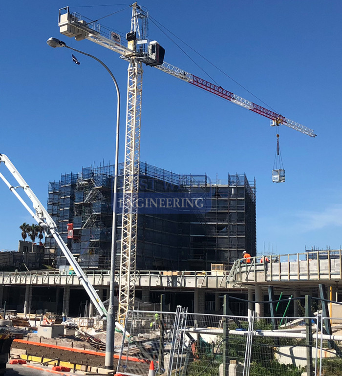 BSN-6 Brick Cage in use at building construction