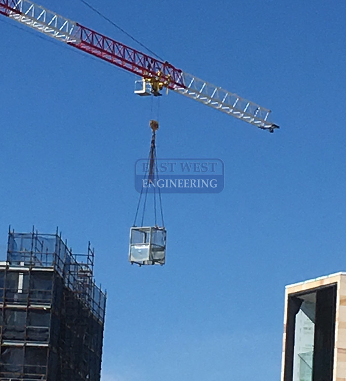 BSN-6 Brick Cage in use at building construction