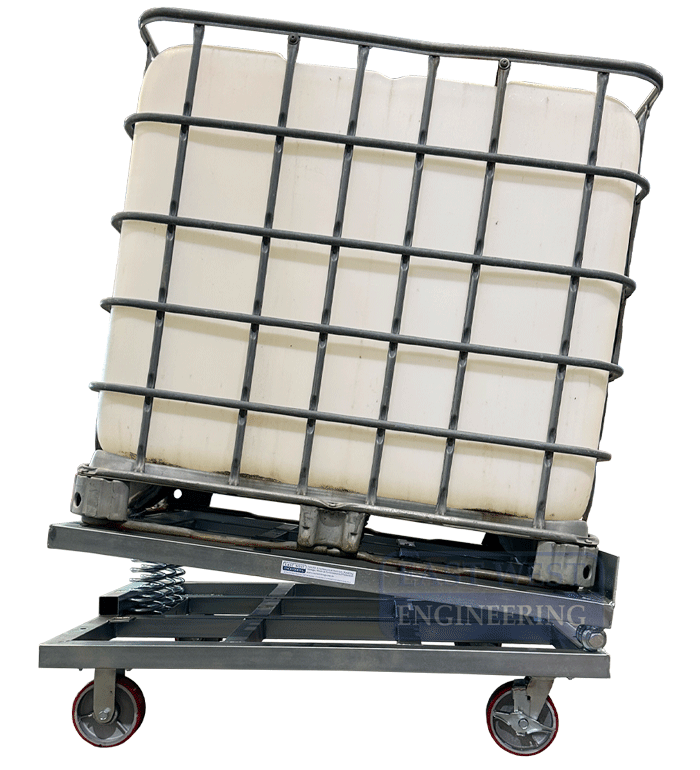 BTS10-W Mobile IBC Bin Tilter with wheels