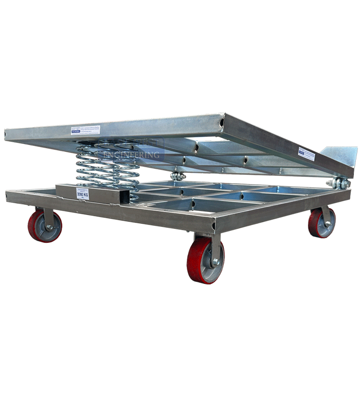 BTS10-W Mobile IBC Bin Tilter with wheels