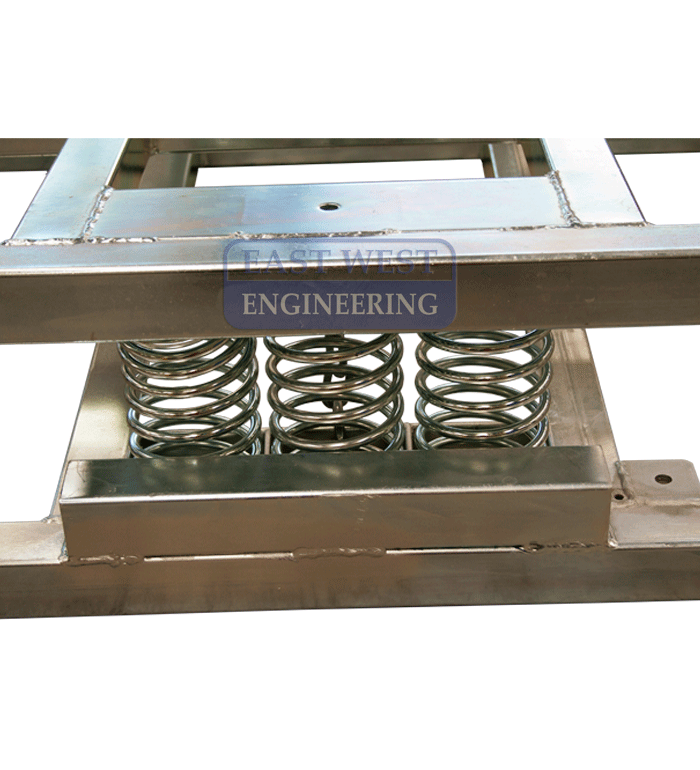 BTS10-NP IBC Bin Tilter - 3 spring setup