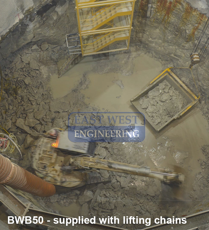 BWB50 - construction site bulk waste bin