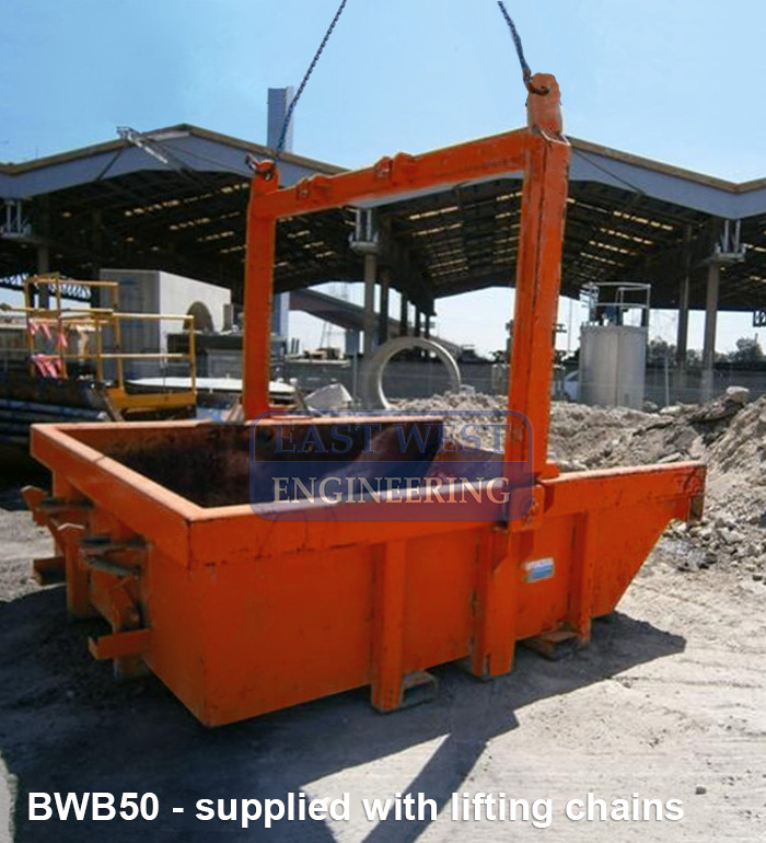 BWB50 - construction site bulk waste bin