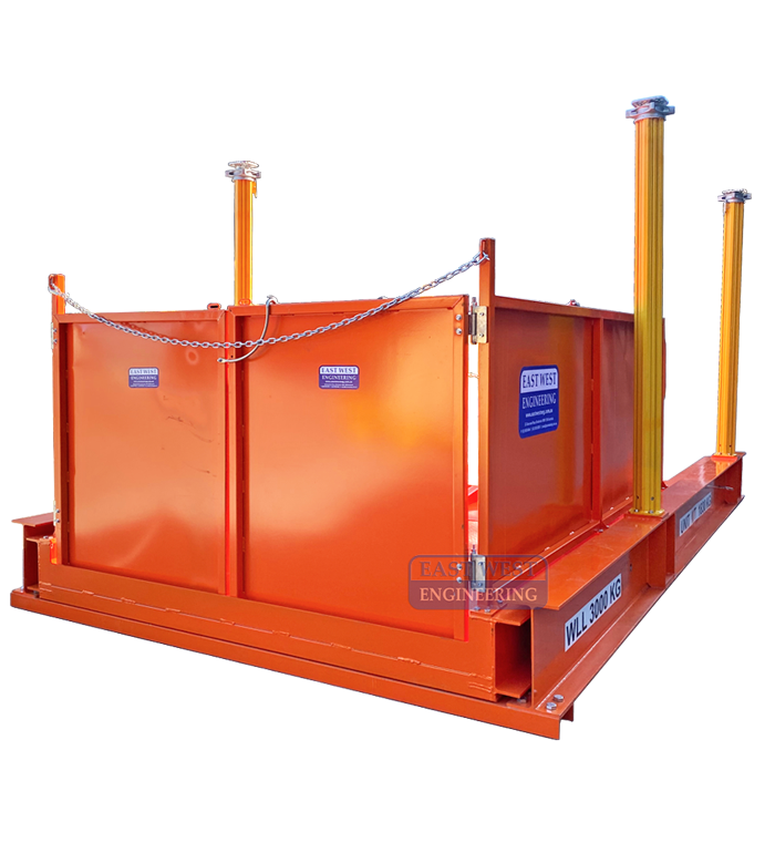 CCLP30-RD Retractable Crane Loading Deck
