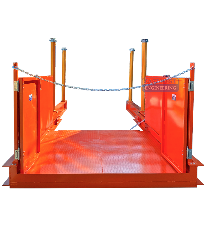 CCLP30-RD Retractable Crane Loading Deck