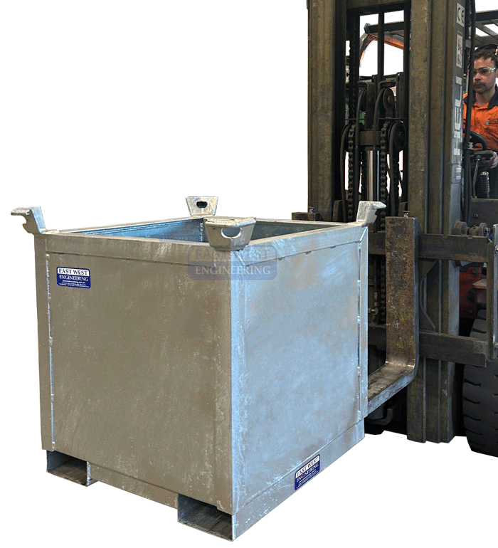 CGS Small Load & Tool Crane Cage transport by forklift