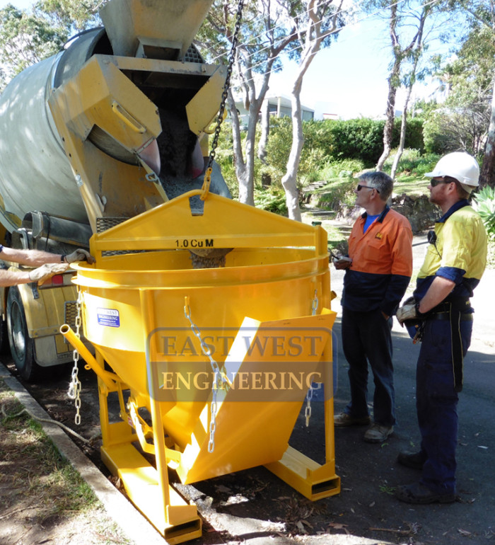 CKM Concrete Kibble - fill from concrete truck
