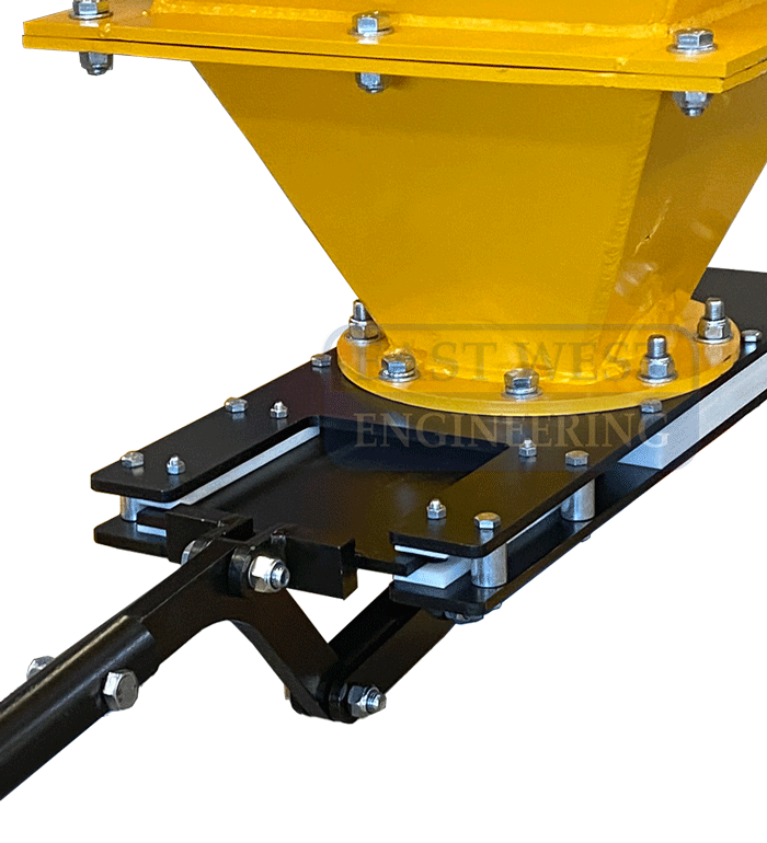 HBF Hopper Bin - Slide Valve open