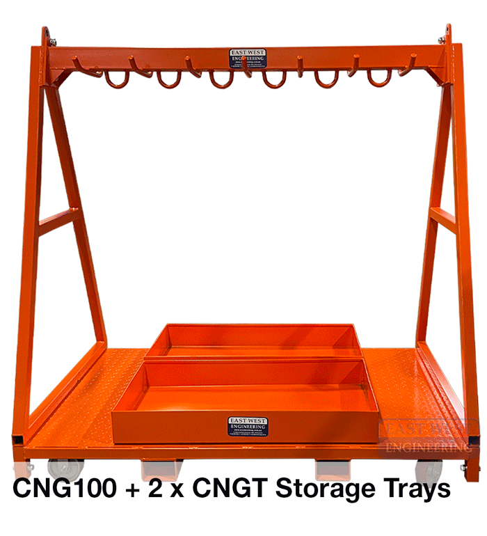 CNG100 + 2 x CNGT Storage Trays