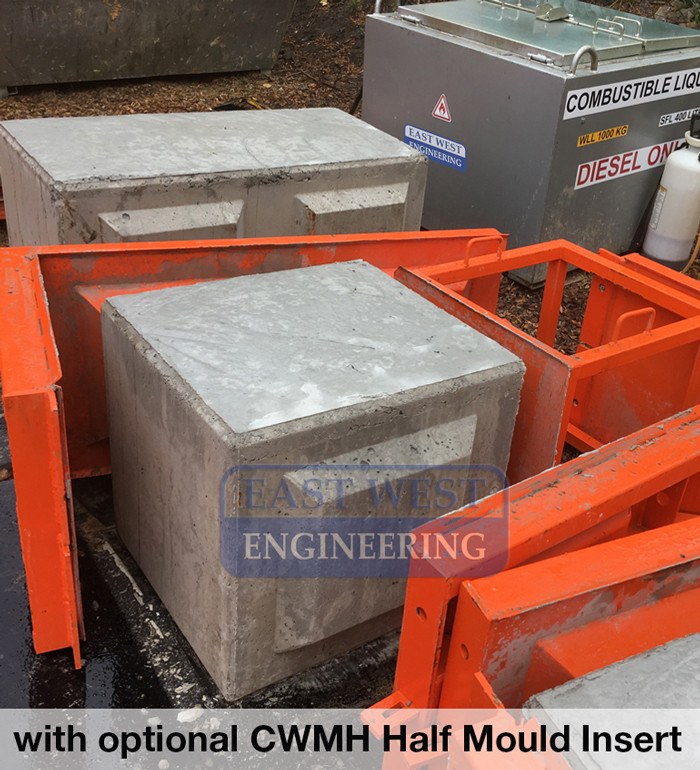 CWM12 - with optional half mould insert (CWMH)