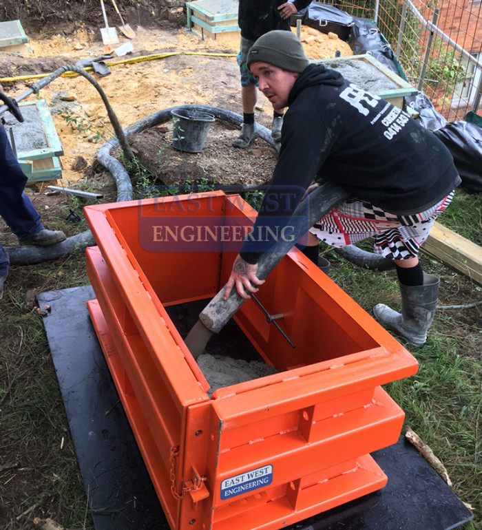 CWM12 - disposal of leftover concrete from pumpline