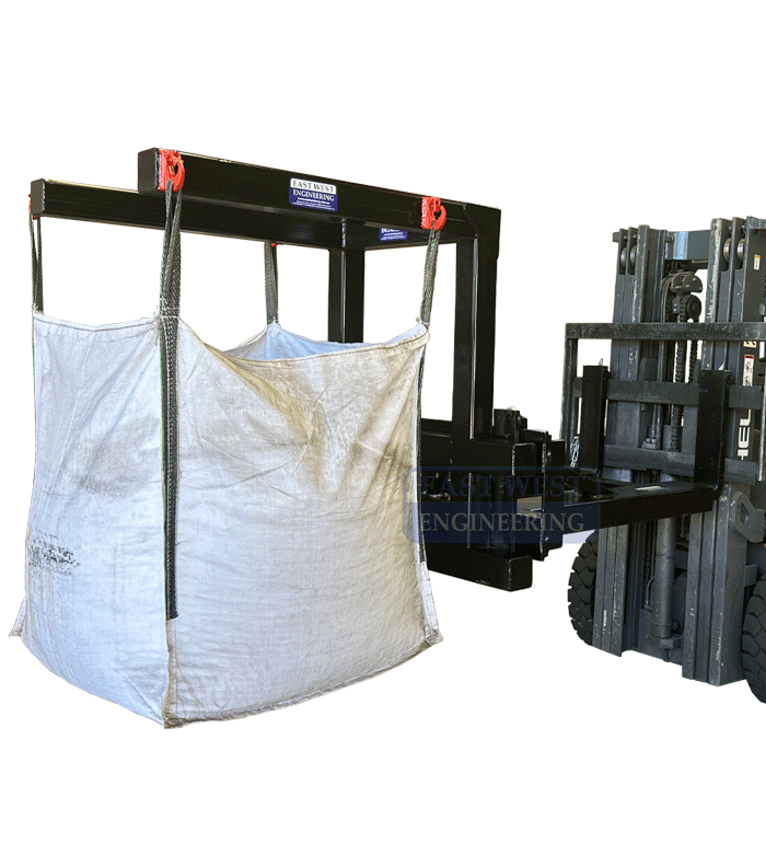 FBCS15 Bulk Bag Lifter - carriage mount or slip-on attachment