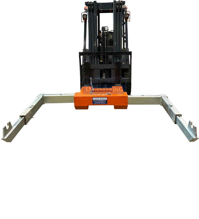 FDEX100 1T Forklift Cable Drum Lifter