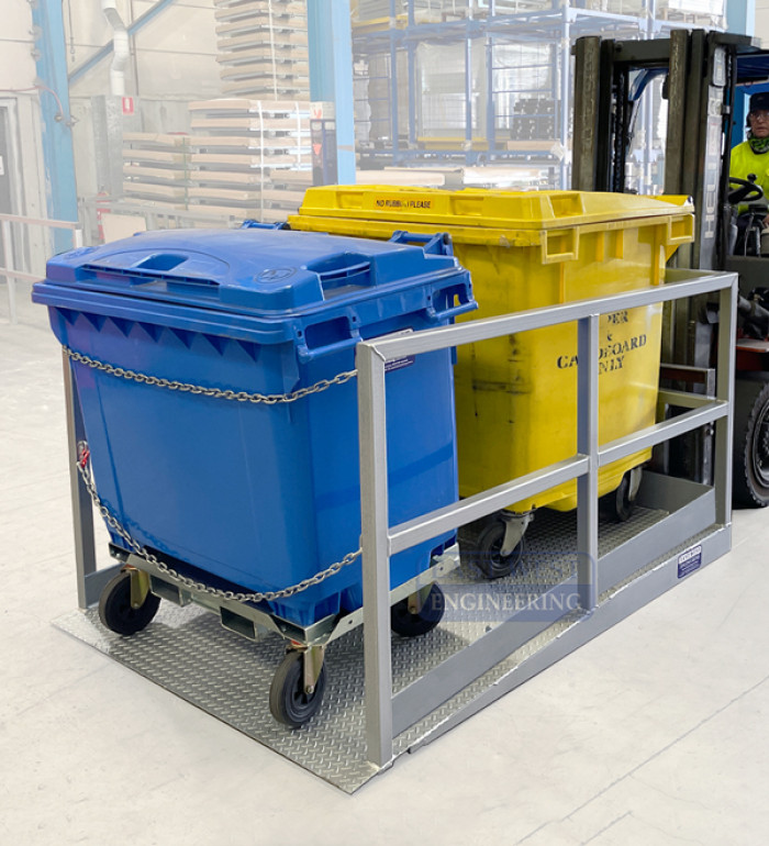 FGPE200 Ramped Forklift Goods Lifting Platform