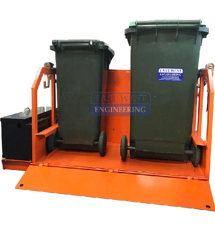 FHB24 - wheel guides for 80/120/240L bins