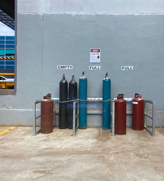 GBSR9 Gas Cylinder Storage Racks