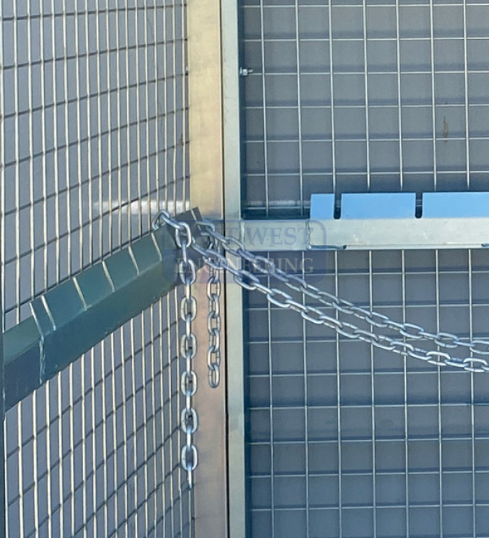 GSC210 Gas Cylinder Storage cage with racking