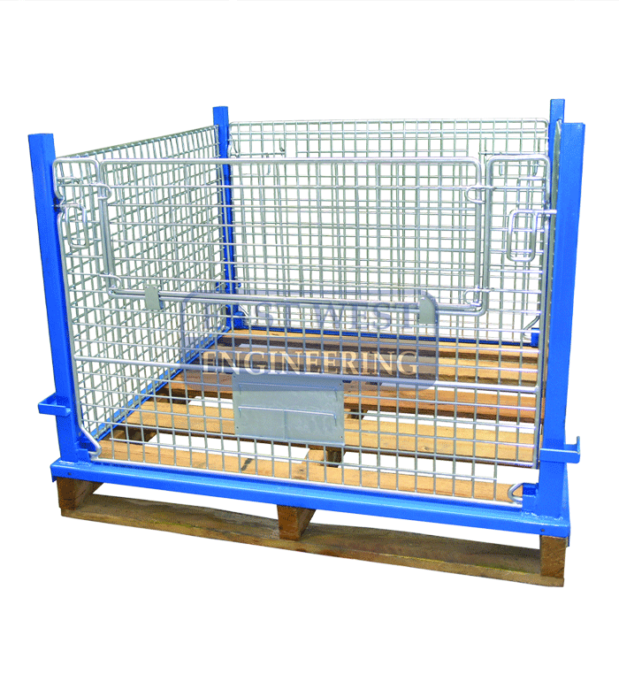 MMT-01 Wire Mesh Pallet Cage 