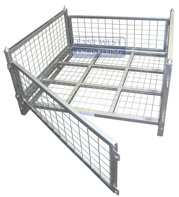 PCMH-04 Stillage Cage - removable hinged gate