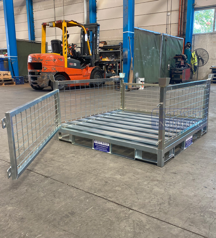 PCTH-04SP Steel Pallet Cage