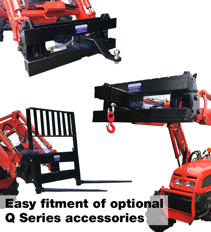 Skid Steer Carriage fits Q Series Accessories