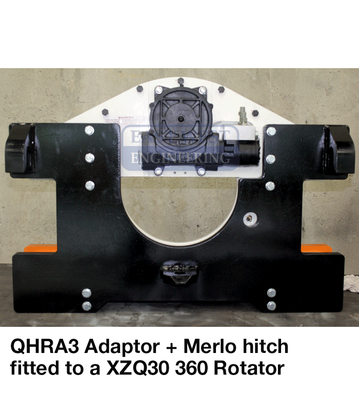 QHRA Merlo Rotator Adaptor
